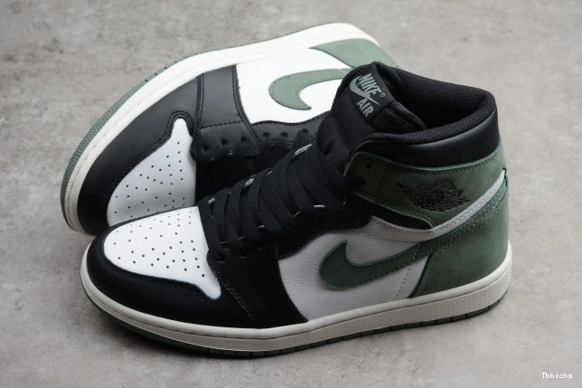 Cheap TBK Retro OG 1 Air Green 555088-135 Clay High Jordan 0715